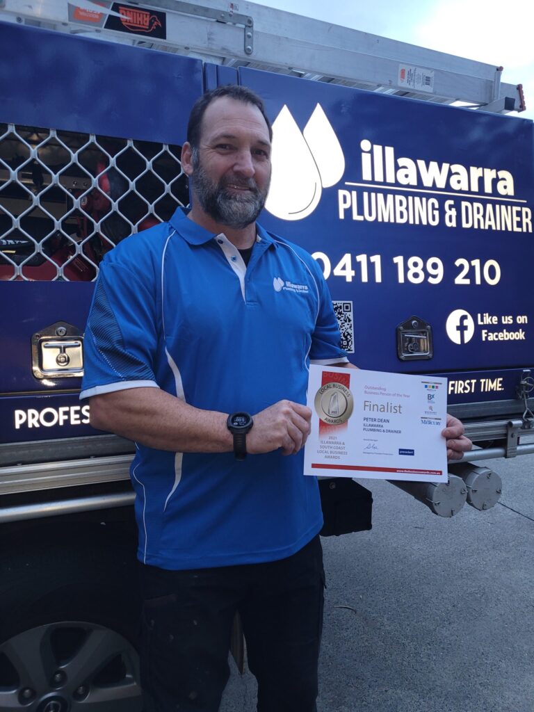 Illawarra plumbing and drainer finalist at plumbing services